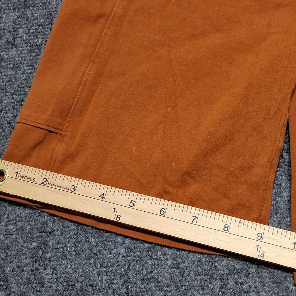 Lou & Grey Women Orange Yoga Athletic Shorts Medium - Picture 11 of 12
